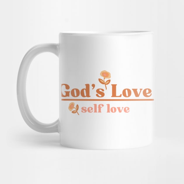 God's Love Over Self Love - Christian Quote by Heavenly Heritage